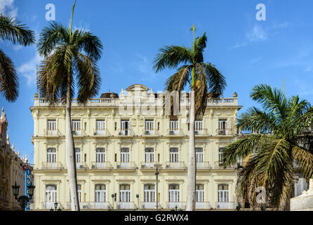 Hotel Inglaterra, Parque Central, Havana, Cuba Stock Photo