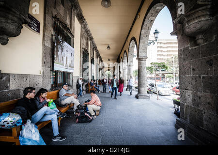 Guadalajara, street scene, Jalisco, Mexico Stock Photo