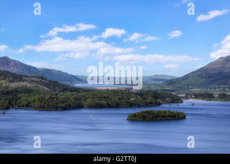 Keswick, Derwentwater, Lake District, Cumbria, England, UK Stock Photo