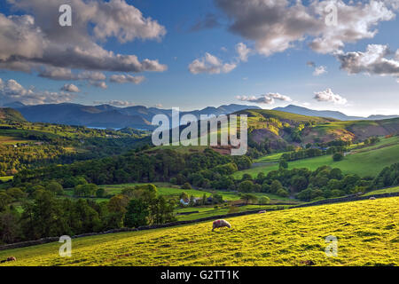 Keswick; Cumbria; Lake District; England; UK Stock Photo