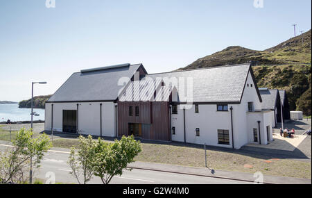 The Isle of Harris Distillery in Tarbert  Western Isles Outer Hebrides Scotland United Kingdom. Stock Photo