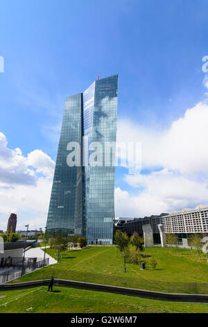 European Central Bank ( ECB ), Germany, Hessen, Hesse , Frankfurt am Main Stock Photo