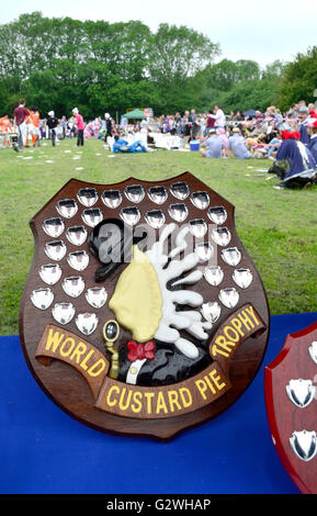 World Custard Pie Championship Stock Photo - Alamy