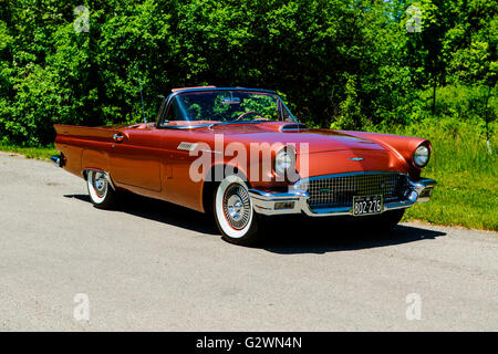 1957 Ford Thunderbird Convertible Stock Photo