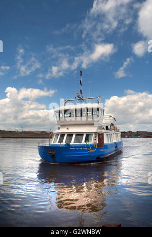 Tyne Ferry at South Shields terminal Stock Photo