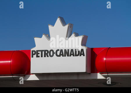 Petro Canada gas station in Kingston, Ont., on March 21, 2016. Stock Photo