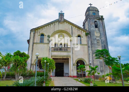 Roman Catholic Parish Church of Saint Isidore the Laborer, Bohol, Philippines Stock Photo