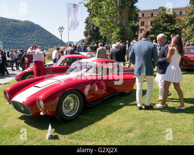 2016 Best in show, Villa d' Este concorso D'Elegsanza Como Italy. Maserati A6 GCS 1954 Stock Photo