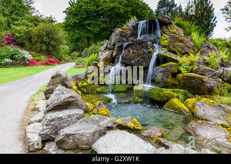 Water at Threave Gardens, near Castle Douglas, Dumfries and Galloway, Scotland Stock Photo