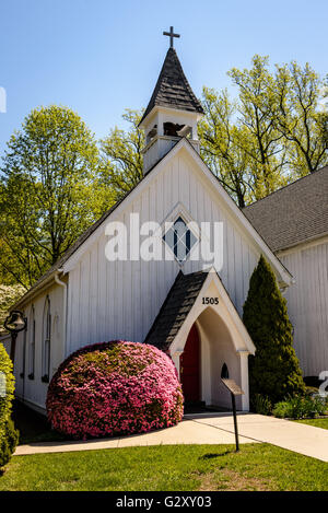 St. Paul's Anglican Church, Crownsville, MD Stock Photo