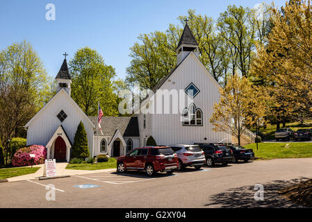 St. Paul's Anglican Church, Crownsville, MD Stock Photo