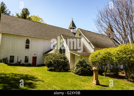 St. Paul's Anglican Church, Crownsville, MD Stock Photo