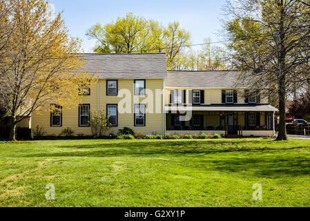 Capt. Salem Avery House, Shady Side, Maryland Stock Photo