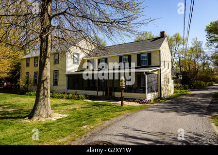 Capt. Salem Avery House, Shady Side, Maryland Stock Photo