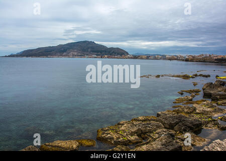 Holiday. Sicily, Trapani. Beaches, wild nature Stock Photo