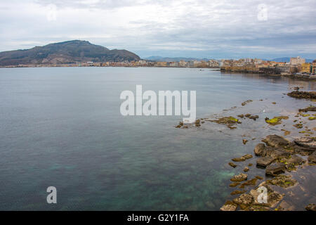 Holiday. Sicily, Trapani. Beaches, wild nature Stock Photo