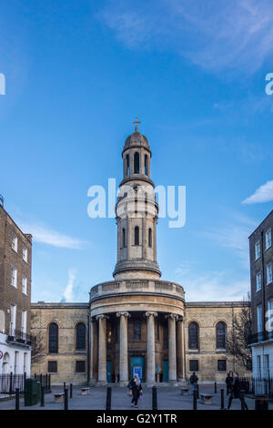 St Mary's Church, Paddington, London, UK Stock Photo