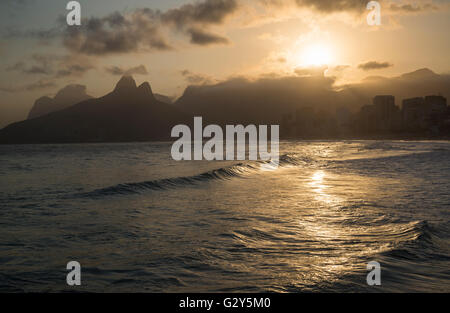 Ipanema Beach, Rio de Janeiro, Brazil Stock Photo
