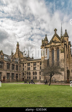 University of Glasgow Memorial Chapel in Scotland Stock Photo