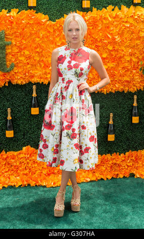 Shea Marie attends 9th annual Veuve Clicquot Polo Classic at Liberty State Park Stock Photo