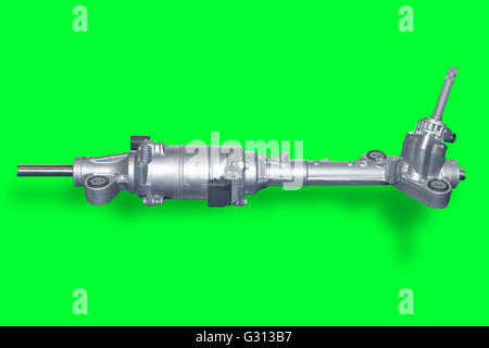 Steering gear isolated Stock Photo