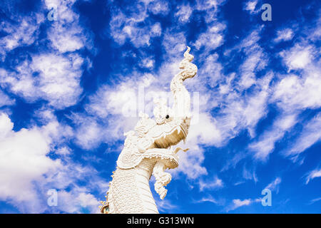 Naga Head Statue Stock Photo