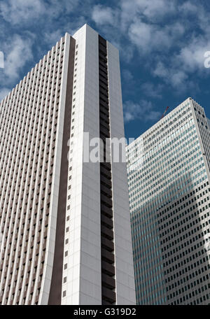 Shinjuku Sompo and Nomura Buildings, Nishi-Shinjuku, Tokyo, Japan Stock Photo