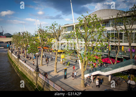 Royal Festival Hall, South Bank, London, UK Stock Photo