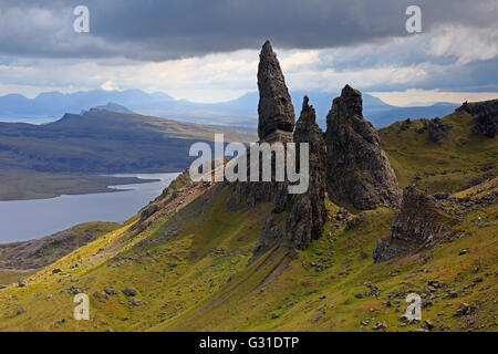 Old Man of Storr Isle of Skye Stock Photo