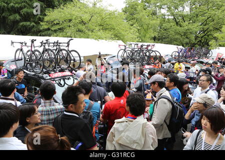 Tokyo, Japan. 5th June, 2016. General view Cycling : the 8th stage <Tokyo> of Tour of Japan 2016 in Tokyo, Japan . Credit:  AFLO SPORT/Alamy Live News Stock Photo