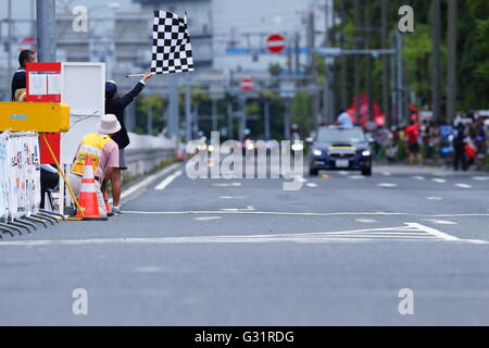 Tokyo, Japan. 5th June, 2016. General view Cycling : the 8th stage <Tokyo> of Tour of Japan 2016 in Tokyo, Japan . Credit:  AFLO SPORT/Alamy Live News Stock Photo