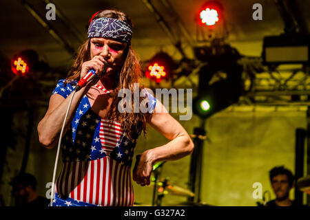 Milan, Italy. 06th June, 2016. Juliette and the licks performs live at Circolo Magnolia in Milano, Italy, on June 6 2016 Credit:  Mairo Cinquetti/Alamy Live News Stock Photo