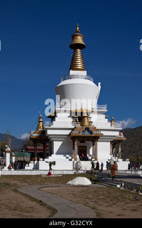 National Chorten, Thimphu, Bhutan, Asia Stock Photo