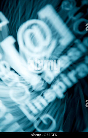 Abstract background. words,symbol and sign Stock Photo