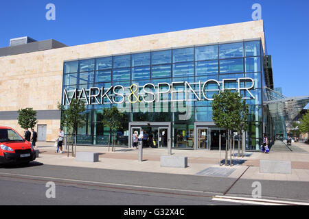 Marks & Spencer store at Silverburn in Glasgow Scotland Stock Photo