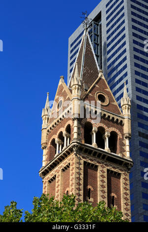 St. Michael's Church, Collins Street, Melbourne, Victoria, Australia Stock Photo