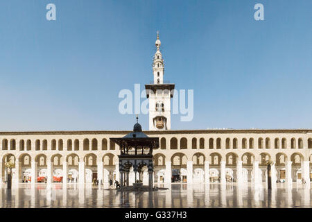 Umayyad Mosque in Damascus Stock Photo