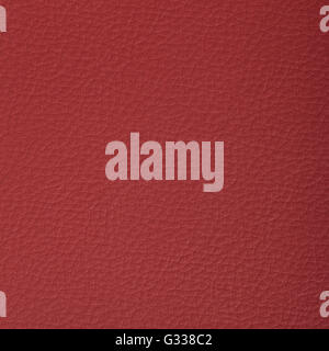 Red leacher texture. Close up, top view. Stock Photo