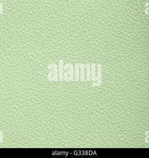 Yellow green leather texture. Close up, top view. Stock Photo