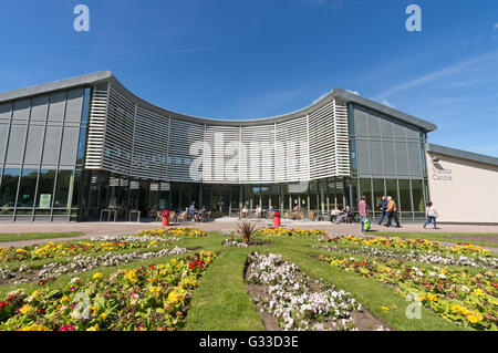 Birkenhead Park visitor centre, Coffee in the Park, Birkenhead, Merseyside,  England UK Stock Photo