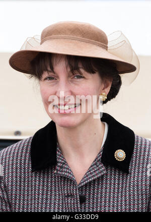 A reenactor at the 1940s Wartime Weekend on the Great Central Railway Stock Photo