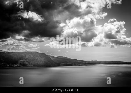 Llandudno coast and Orme in Conwy County Borough, Wales, located on the Creuddyn peninsula Stock Photo