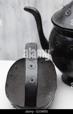 Kettle for boiling hot water Stock Photo