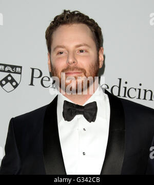 Sean Parker and the Parker Foundation Celebrate the Launch of The Parker Institute for Cancer Immunotherapy held at a private estate in Los Angeles.  Featuring: Sean Parker Where: Los Angeles, California, United States When: 13 Apr 2016 Stock Photo
