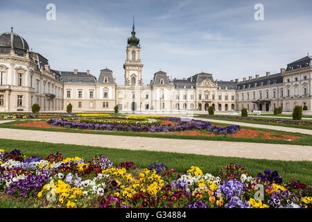 Nice castle in Keszthely, Hungary Stock Photo