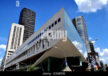 New York City  Alice Tully Hall and the Juilliard School of Music at Lincoln Center for the Performing Arts Stock Photo