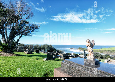 Gerringong Cemetery, Illawarra Coast, New South Wales, Australia Stock Photo