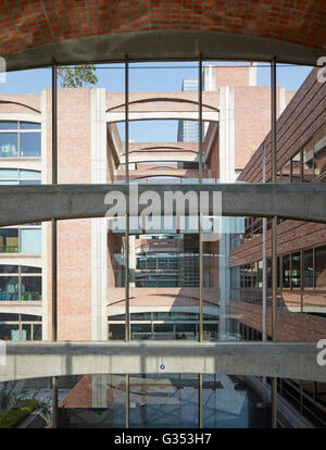 Entrance area. TrIburg HQ, Gurgaon, India. Architect: SPA Design , 2015. Stock Photo