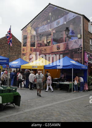 Prescot Town Centre.Knowsley Merseyside Stock Photo