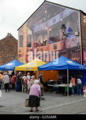 Prescot Town Centre.Knowsley Merseyside Stock Photo